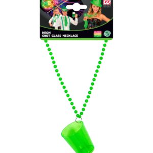 Collana Con Shot Verde