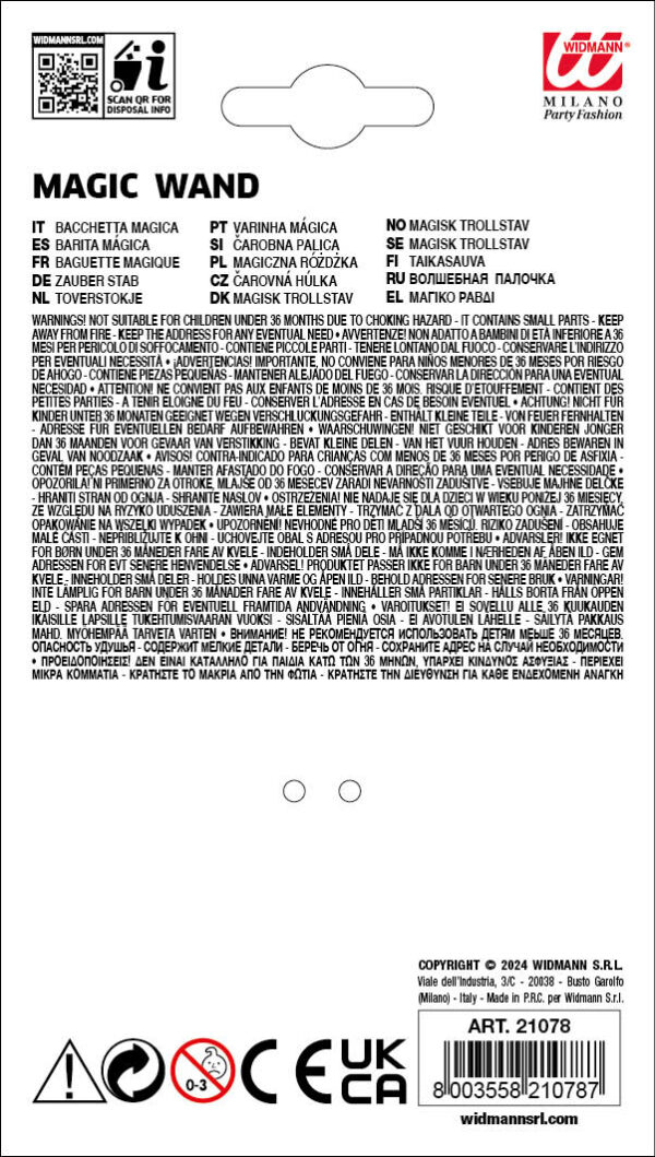 Bacchetta Magica Argento - immagine 3