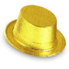 Cilindro Oro Glitter