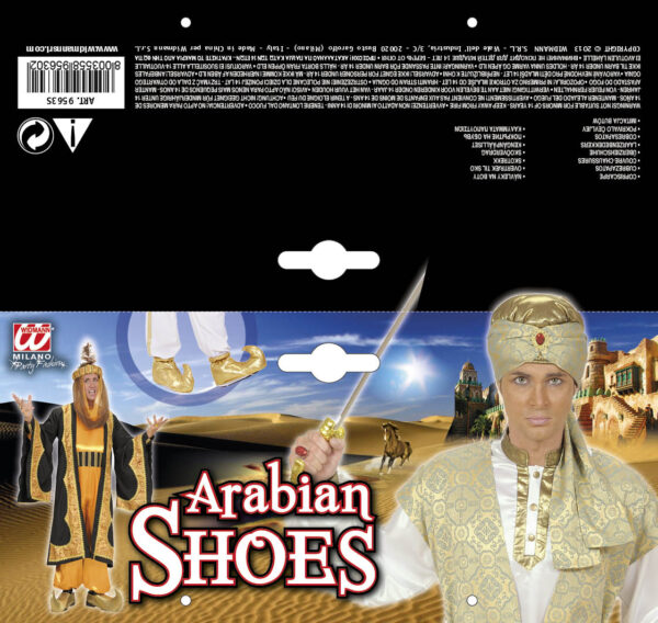 Copriscarpe Arabo Oro - immagine 2