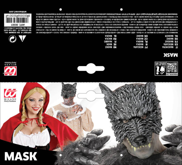 Maschera Lupo - immagine 2