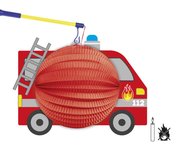 rificolona camion dei pompieri - immagine 2
