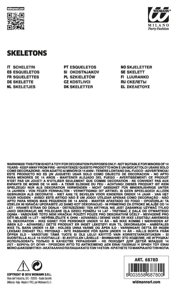 set da 3 scheletri - immagine 2
