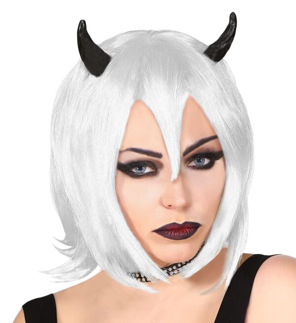 parrucca cosplay demone