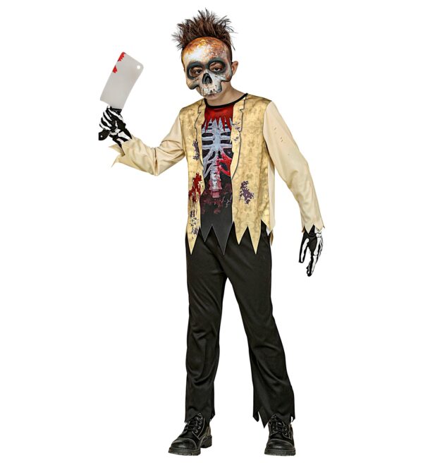 abito scheletro zombie