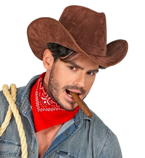 cappello cowboy marrone - immagine 2