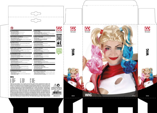 parrucca meanvillain - immagine 2