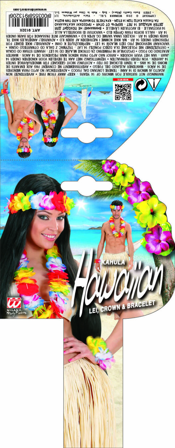 Set Hawaiano Multicolore Lusso - immagine 2