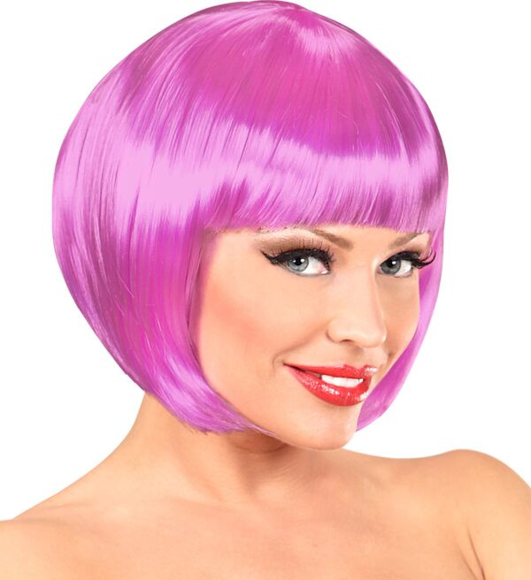 parrucca chanel magenta
