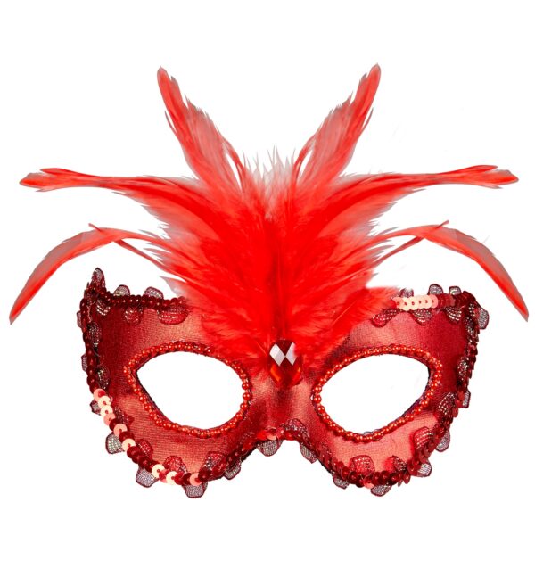 Maschera baronessa rossa