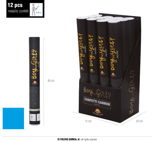 Sparacoriandoli azzurro e oro