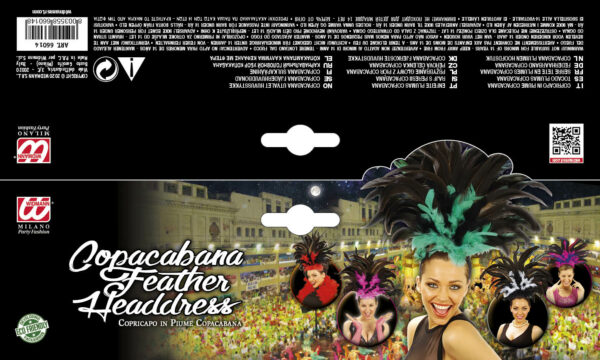 Cerchietto piume Copacabana - immagine 2