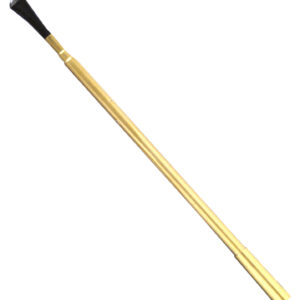 Bocchino allungabile di metallo oro 45cm