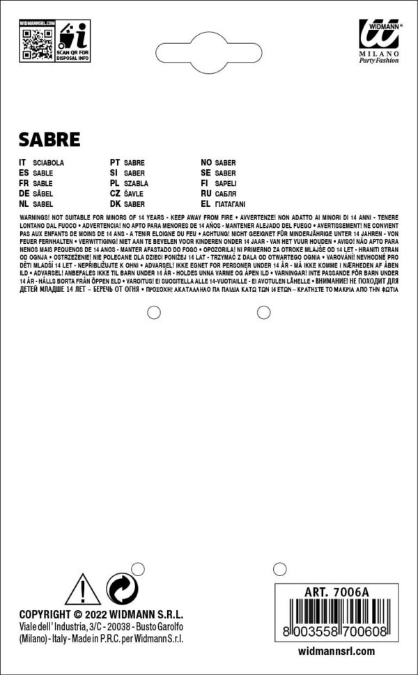 Sciabola 50cm - immagine 2