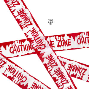 Nastro Barricata "caution: zombie zone"