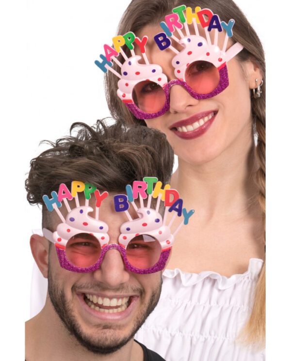 Occhiali happy birthday