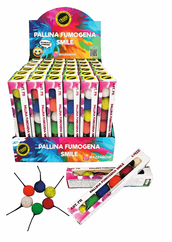 Palline fumogene smile