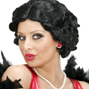 Parrucca Betty nera