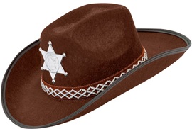 Cappello Cowboy Marrone Bambino