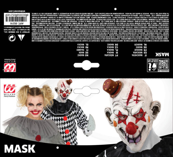 Maschera killer clown - immagine 2
