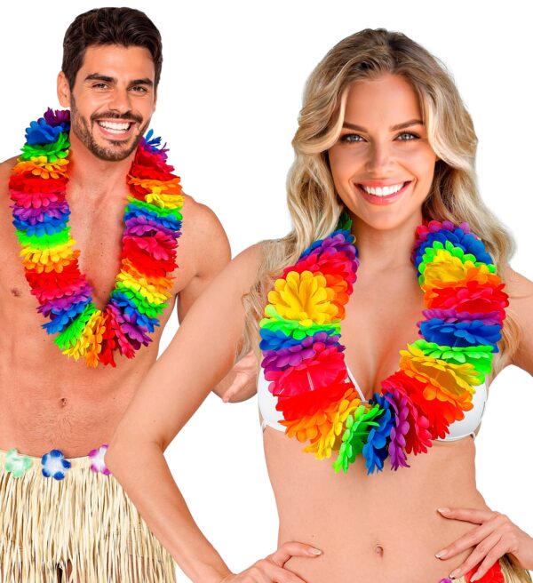 Collana hawaiana multicolor