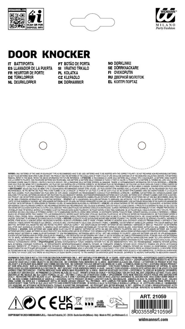 Battiporta Teschio - immagine 2