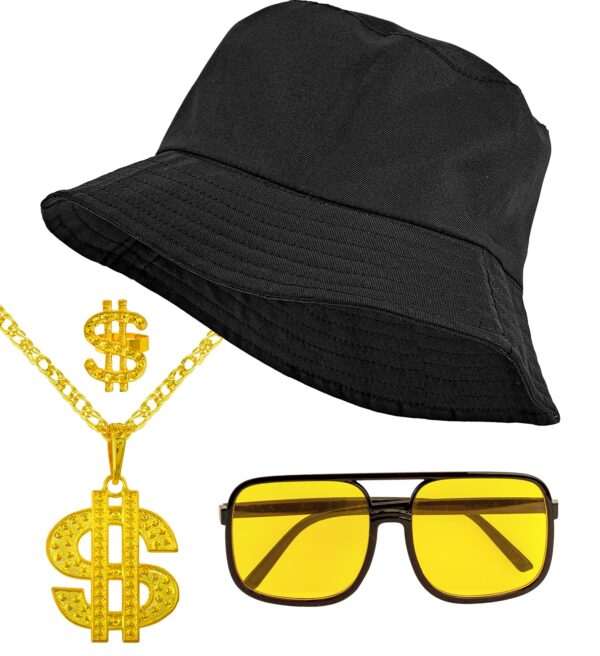 Moda hip hop anni 90' nero - immagine 3