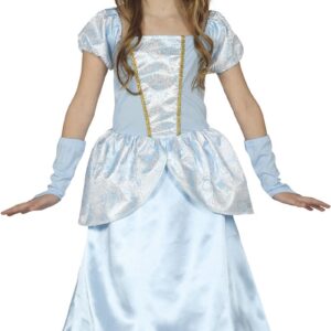 Abito principessa blu