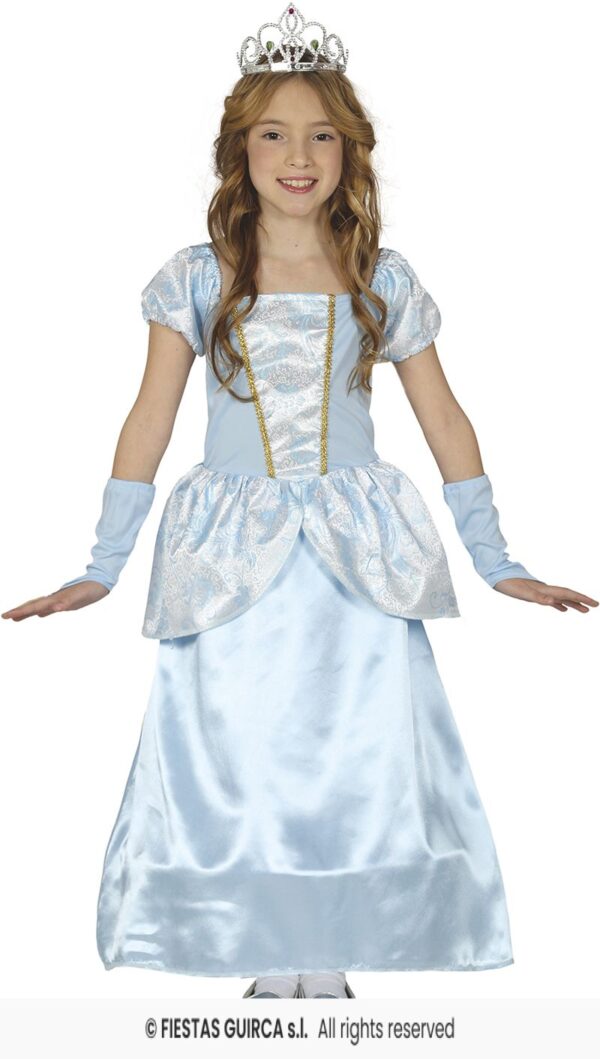 Abito principessa blu