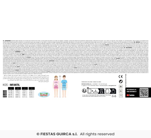 Abito principessa blu - immagine 2